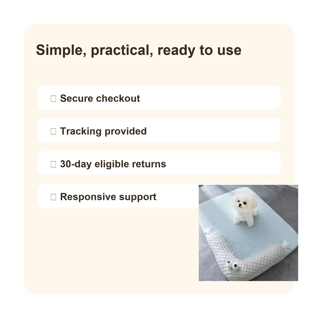 Cooling Pet Summer Mat - Trust