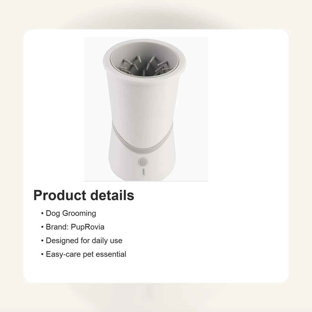 Rechargeable Automatic Dog Paw Cleaner - Details