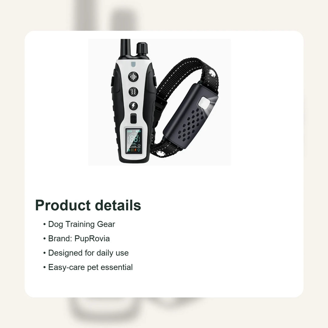 Smart Remote Dog Training Leash System - Details