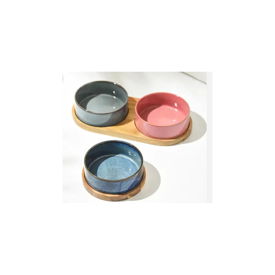 Solid Ceramic Pet Bowl - square product image