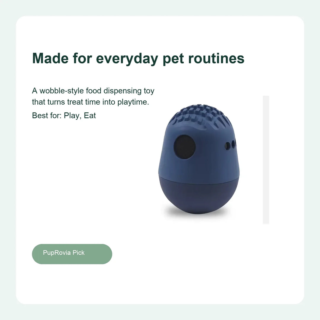 Tumbler Dog Treat Dispenser Toy - Lifestyle