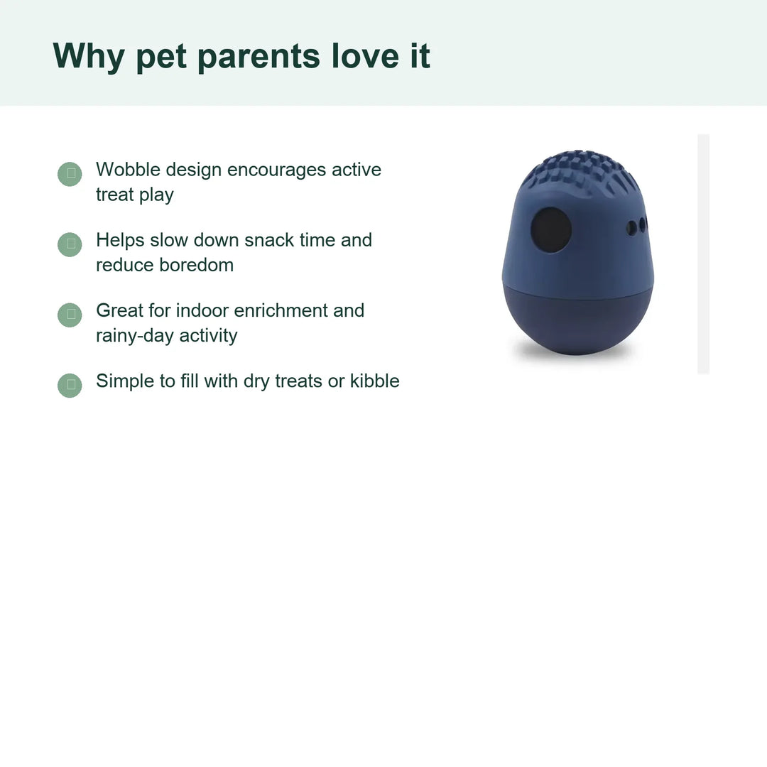 Tumbler Dog Treat Dispenser Toy - Benefits