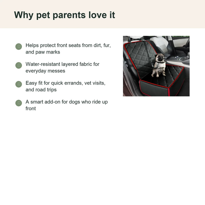 Waterproof Front Seat Dog Car Cover - Benefits