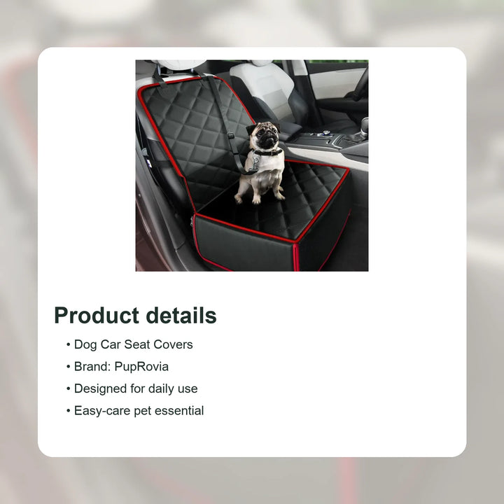 Waterproof Front Seat Dog Car Cover - Details
